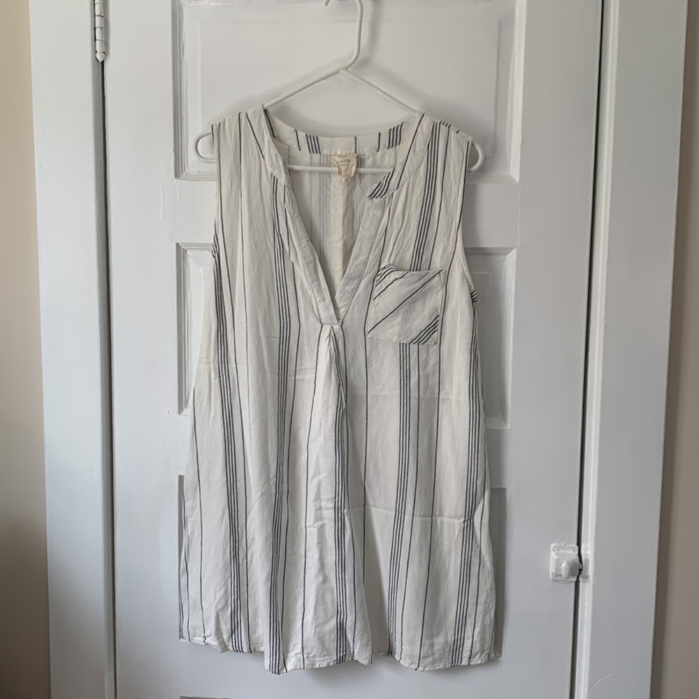 Off White Shirt Dress
